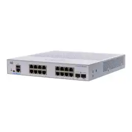 Cisco Business 350 Series CBS350-16T-E-2G - Commutateur - C3 - Géré - 16 x 10 - 100 - 1000 + 2 x... (CBS350-16T-E-2G-EU)_1